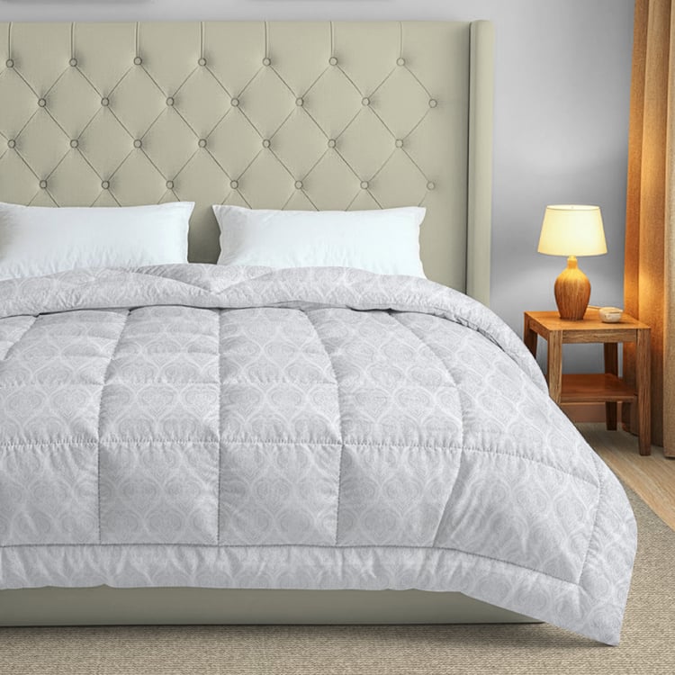 SWAYAM Ananda Cotton Printed Double Comforter