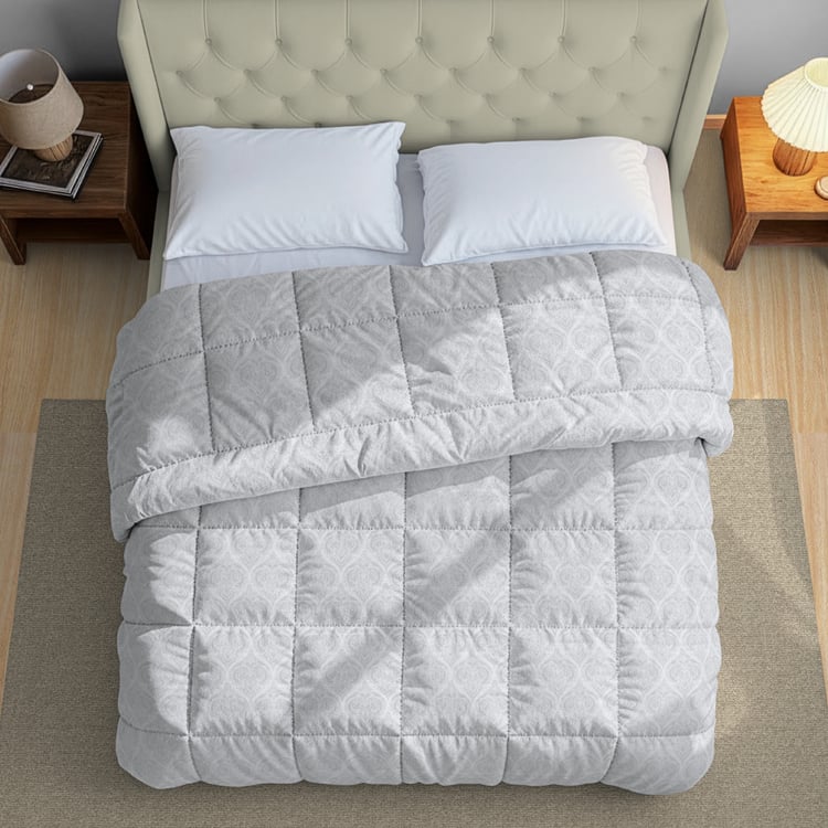 SWAYAM Ananda Cotton Printed Double Comforter