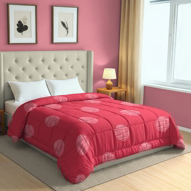 SWAYAM Big Boss Microfibre Geometric Print Double Comforter