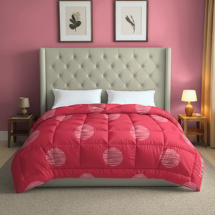 SWAYAM Big Boss Microfibre Geometric Print Double Comforter