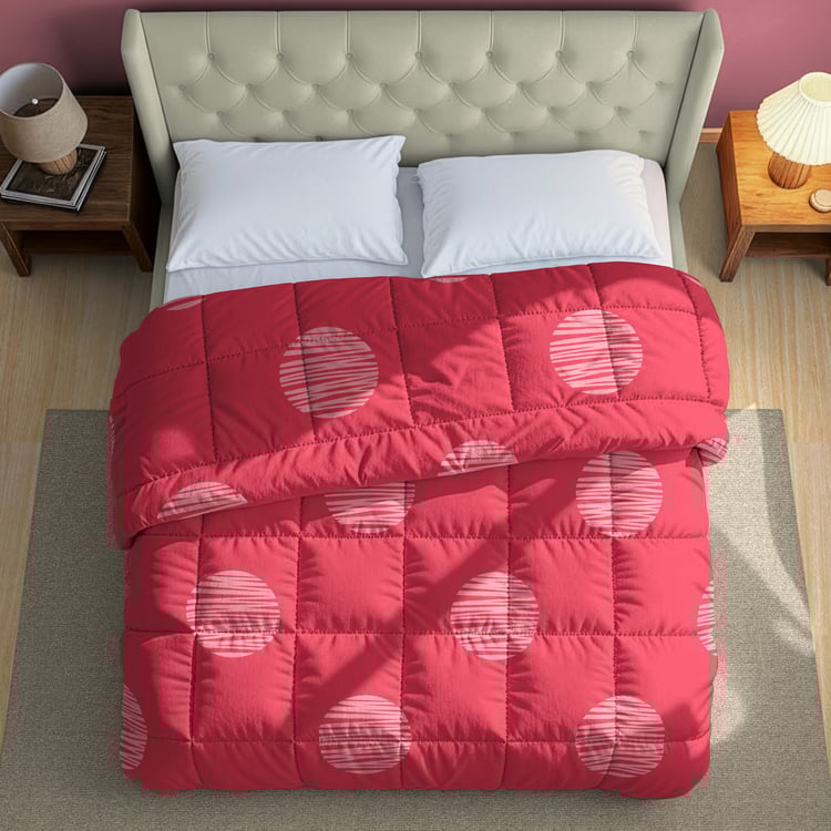 SWAYAM Big Boss Microfibre Geometric Print Double Comforter
