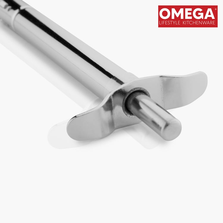OMEGA Stainless Steel Gas Lighter