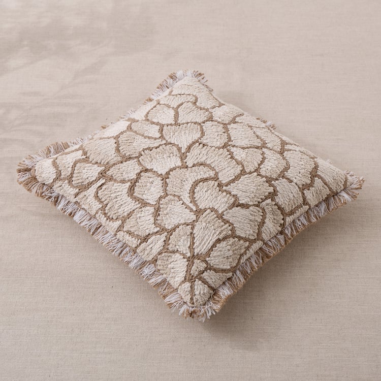 Bohemia Dune Embroidered Filled Cover - 45x45cm