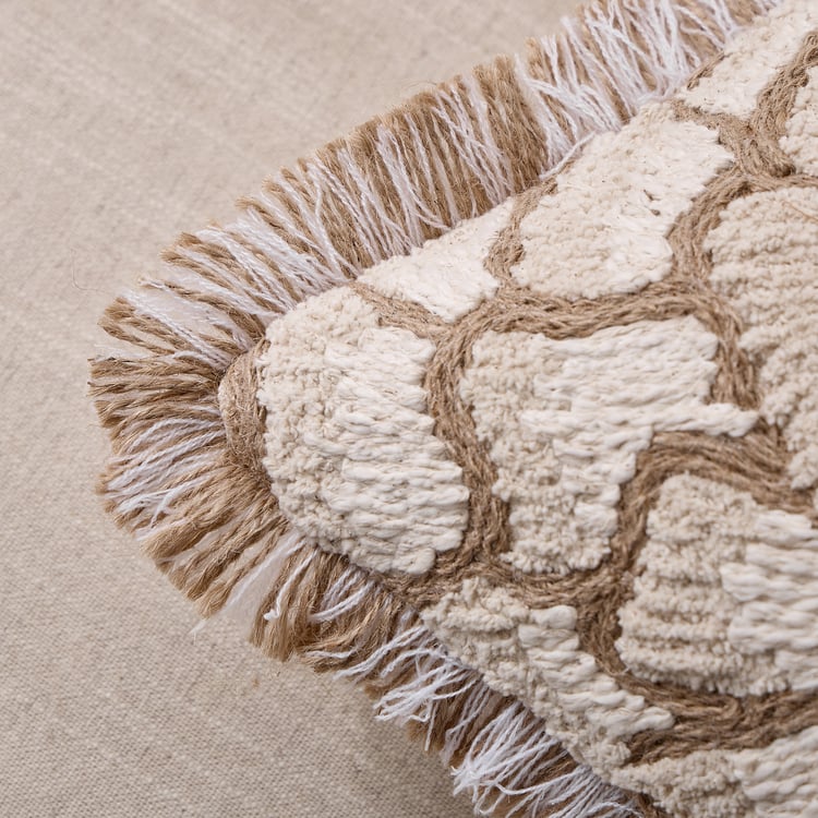 Bohemia Dune Embroidered Filled Cover - 45x45cm