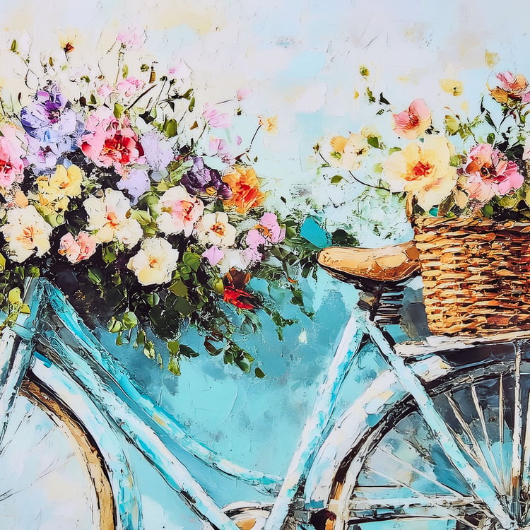 Corsica Aura Bicycle Picture Frame - 30x30cm