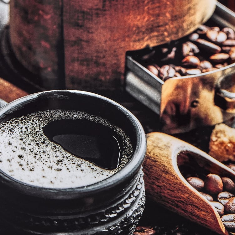 Corsica Aura Wooden Coffee Picture Frame - 30x30cm