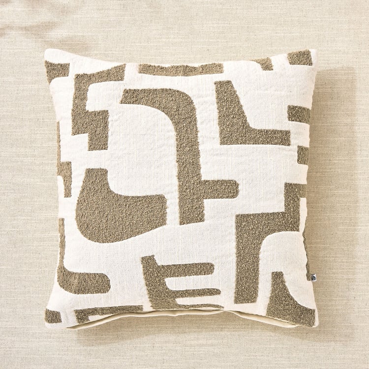 Nesta Tufting Woven Cushion Cover - 45x45cm