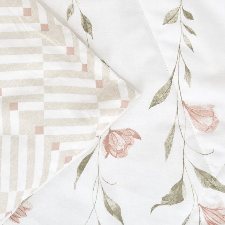 Chime Rosin Cotton 4Pcs Printed Double Bed-In-A-Bag Set