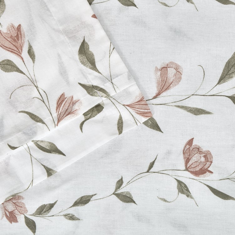 Chime Rosin Cotton 4Pcs Printed Double Bed-In-A-Bag Set