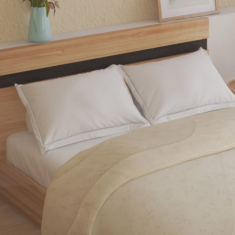 Oxford Dove Cotton Reversible Double Comforter