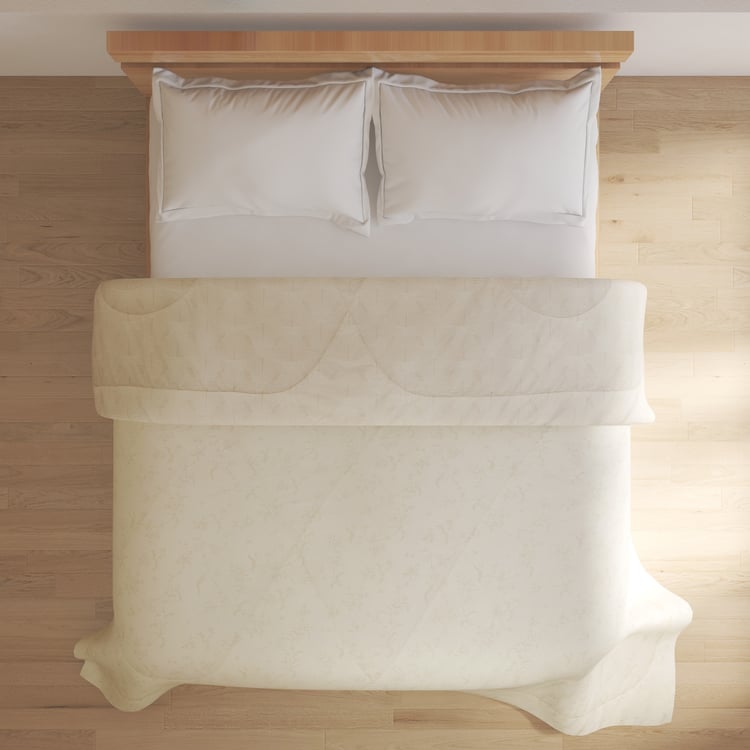 Oxford Dove Cotton Reversible Double Comforter