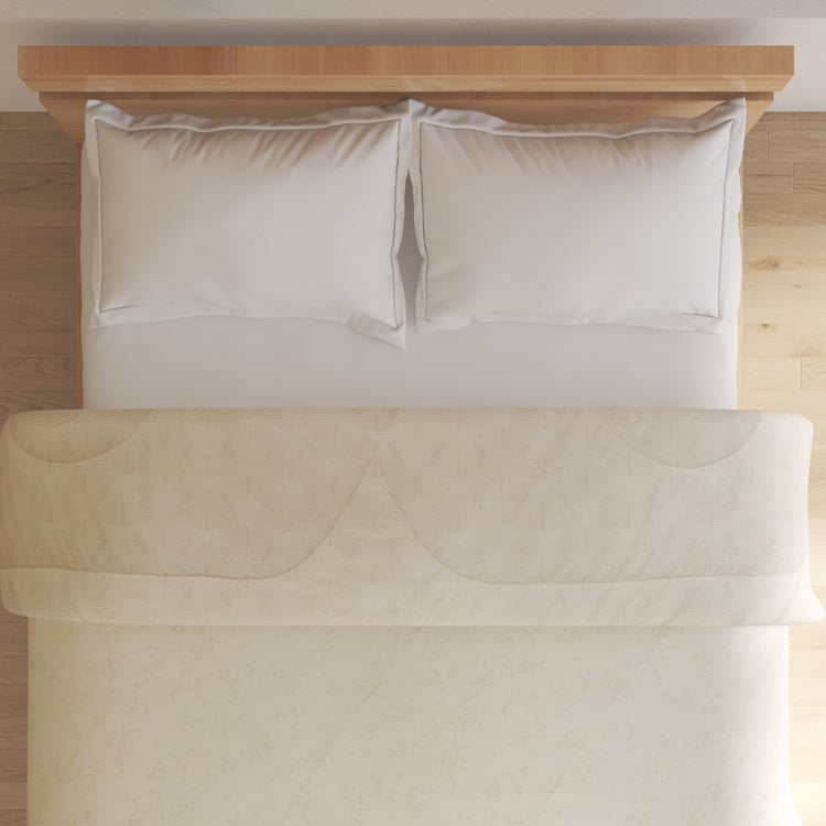Oxford Dove Cotton Reversible Double Comforter