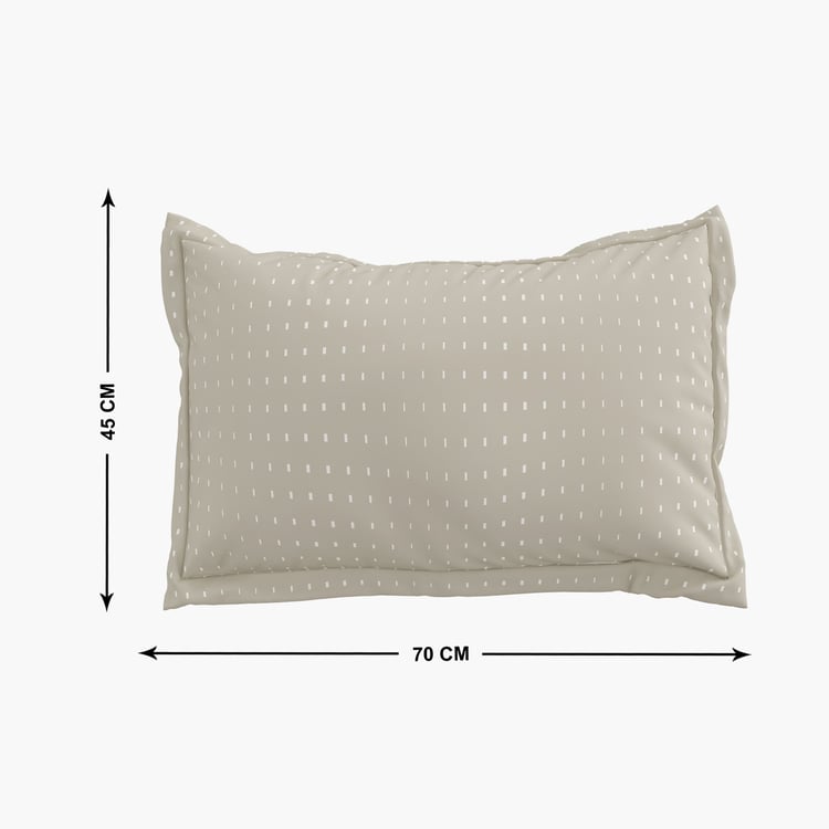 Oxford Set of 2 Printed Pillow Covers - 70x45cm