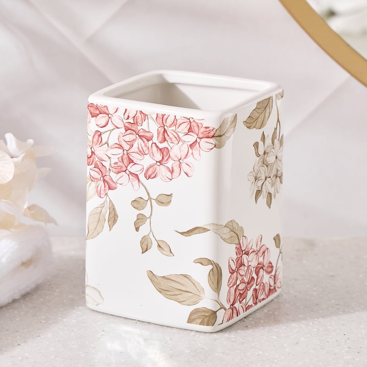 Mekong Elite Ceramic Floral Print Holder