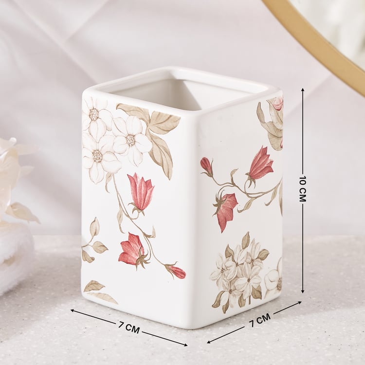 Mekong Elite Ceramic Floral Print Holder