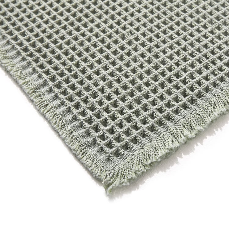 Bask Waffle Anti-Slip Bath Mat - 63x48cm