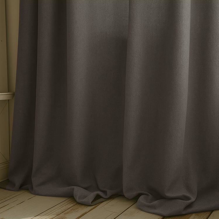 DECO WINDOW Blancot Set of 2 Blackout Door Curtains - 6.9ft (213cm)