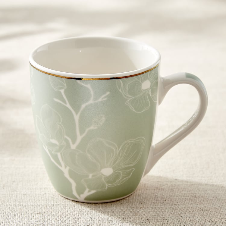 Colbert Bone China Floral Print Coffee Mug - 240ml