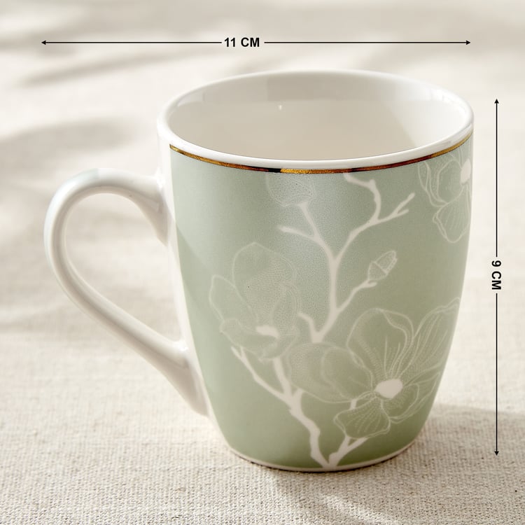 Colbert Bone China Floral Print Coffee Mug - 240ml
