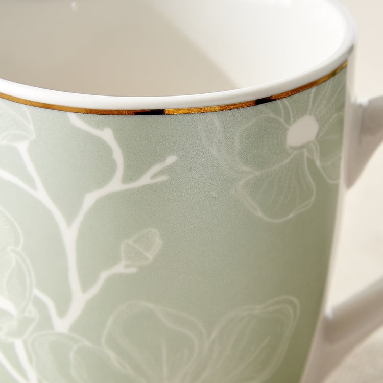 Colbert Bone China Floral Print Coffee Mug - 240ml