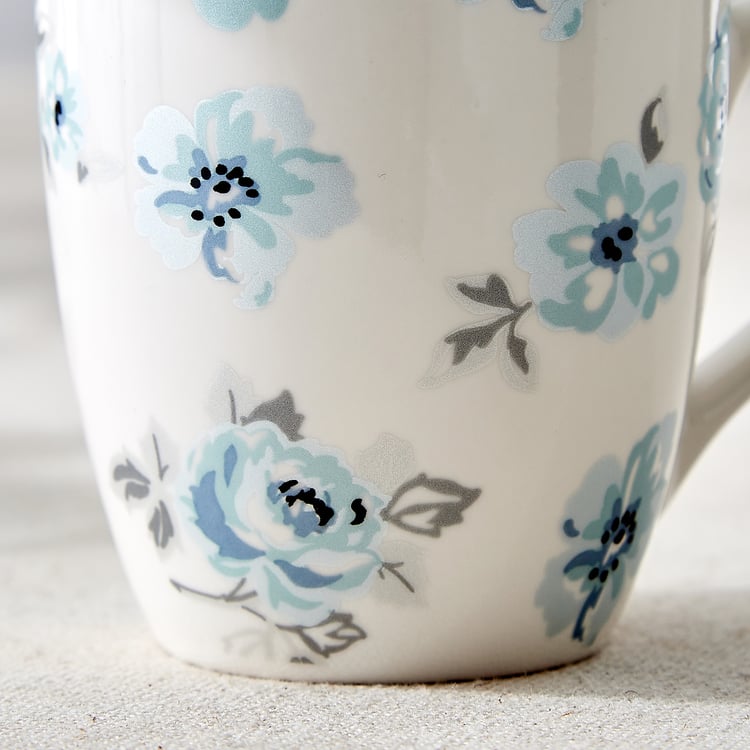 Colbert Bone China Floral Print Coffee Mug - 240ml