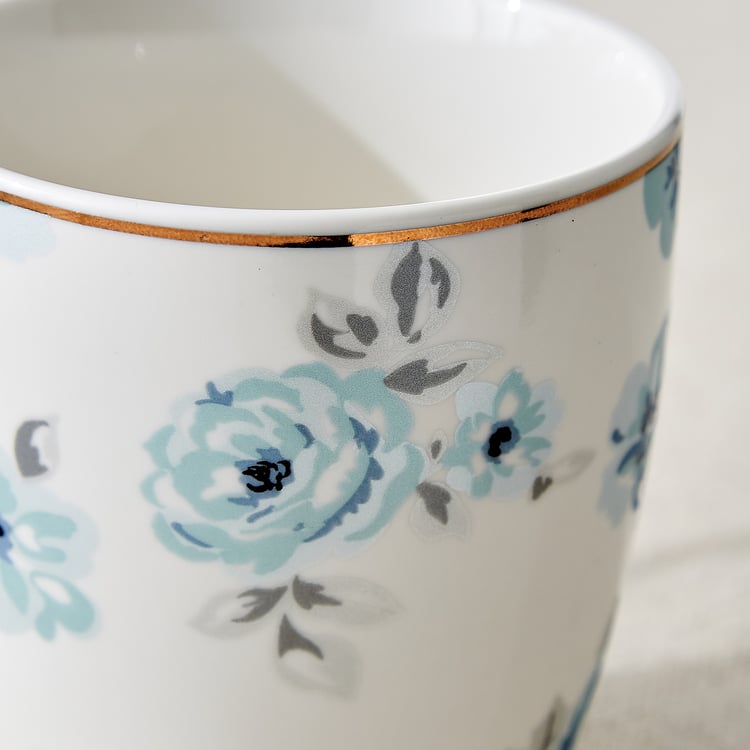 Colbert Bone China Floral Print Coffee Mug - 240ml