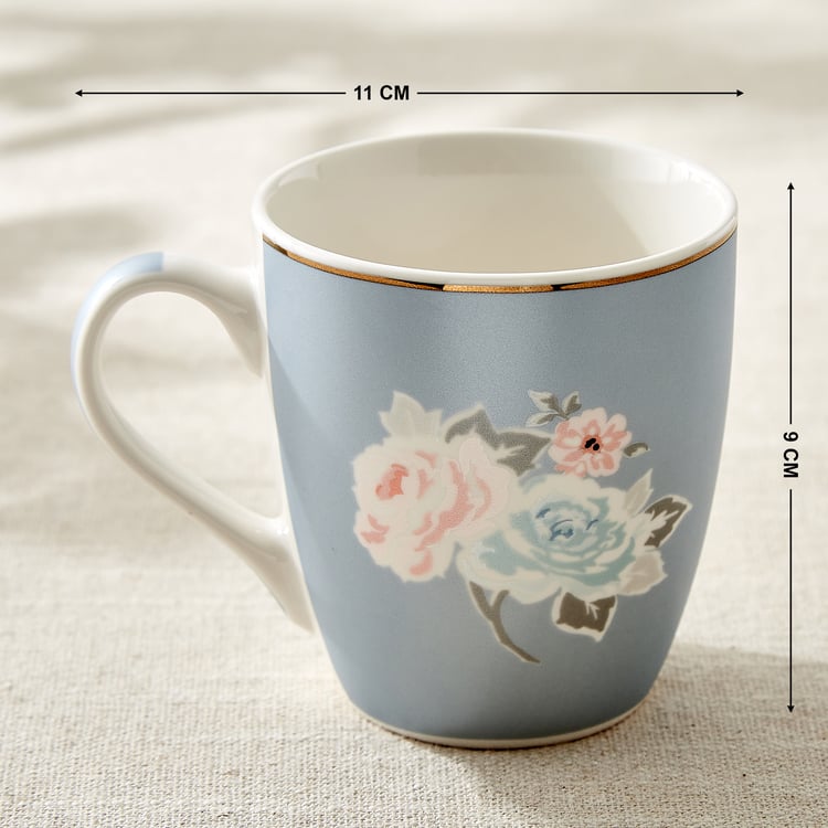Colbert Bone China Floral Print Coffee Mug - 240ml