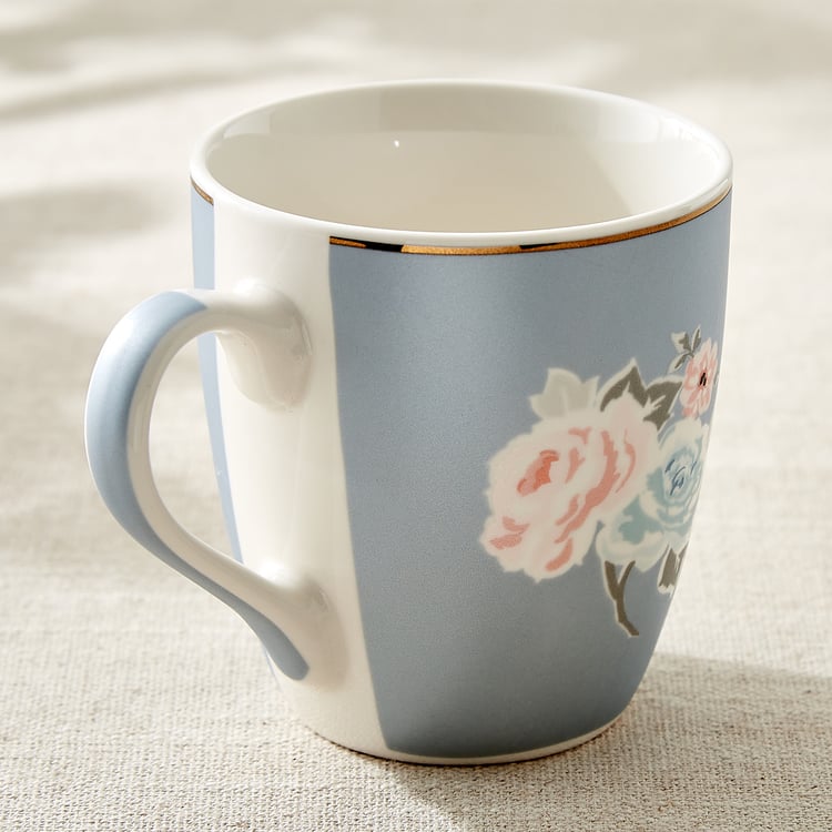 Colbert Bone China Floral Print Coffee Mug - 240ml