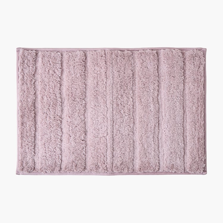 Colour Refresh Striped Anti-Slip Bath Mat - 60x40cm