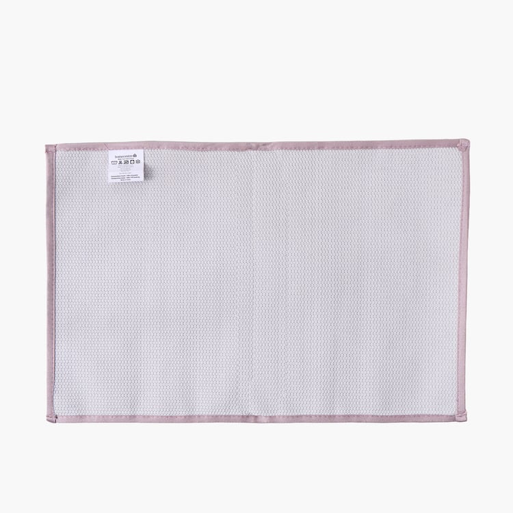 Colour Refresh Striped Anti-Slip Bath Mat - 60x40cm