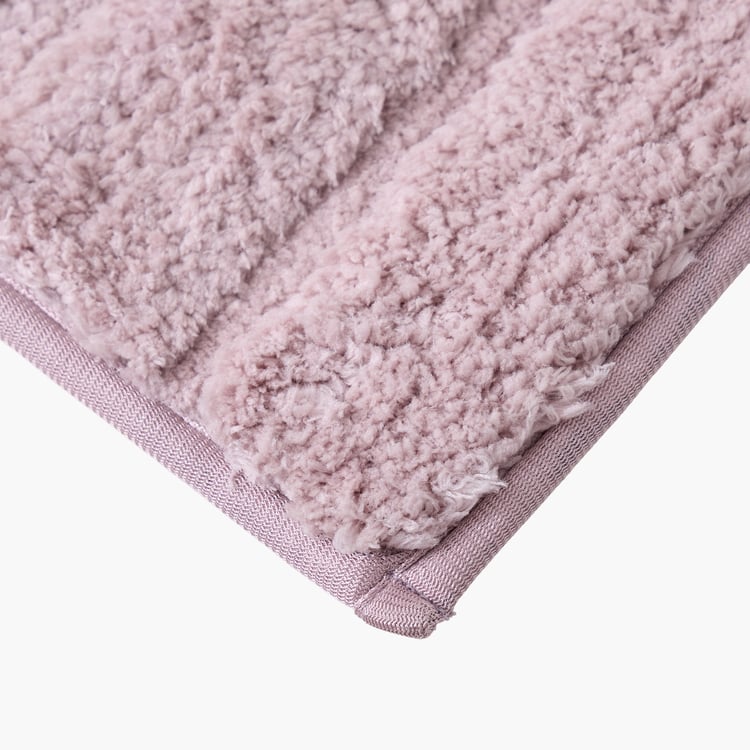 Colour Refresh Striped Anti-Slip Bath Mat - 60x40cm