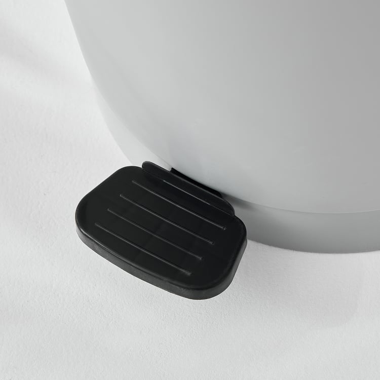 Sedona Crescent Polypropylene Pedal Waste Bin - 12L