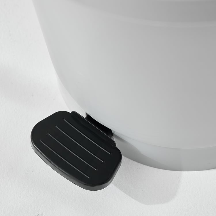 Sedona Crescent Polypropylene Pedal Waste Bin - 7L