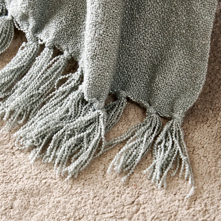Cloak Boucle Single Throw