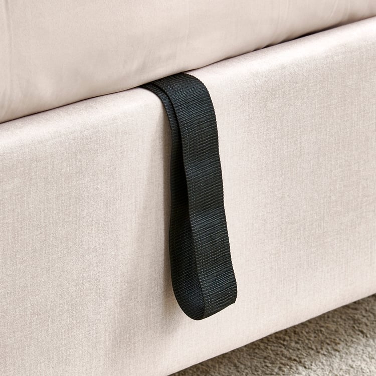 Stellar Elite NXT Ameila Teen Bed with Hydraulic Storage - Beige