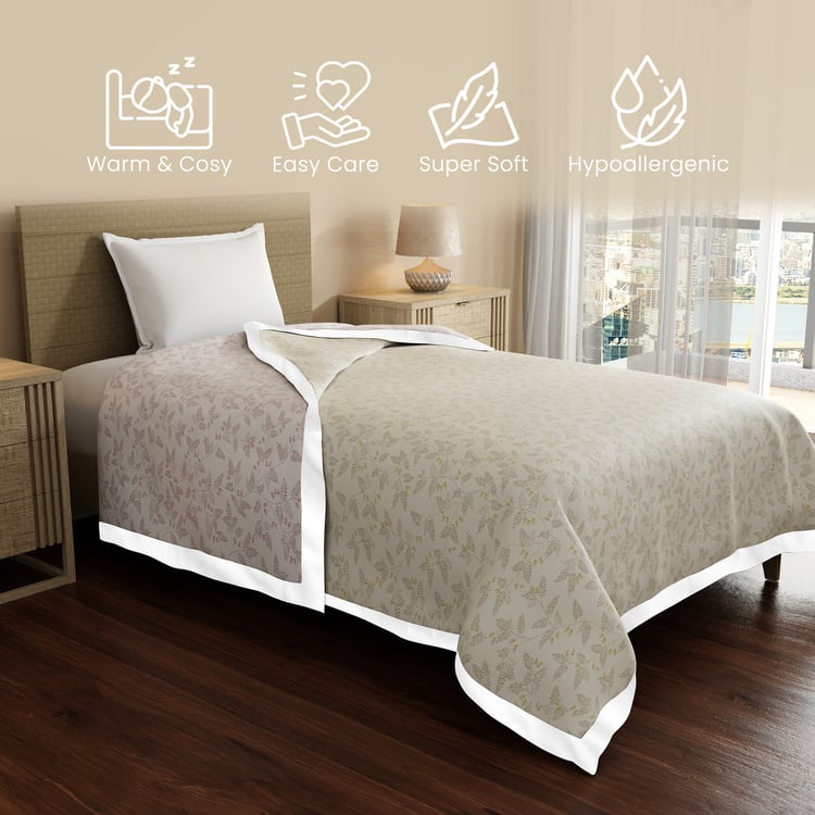 LAYERS Forever Cotton Floral Print Reversible Single Dohar