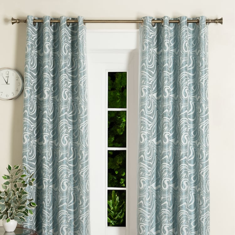 DECO WINDOW Extendable Single Curtain Rod - 25mm, Bronze (18-44in)