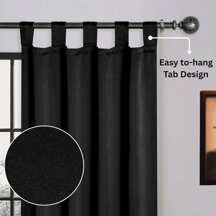 DECO WINDOW Greenwich Blackout Window Curtain - 5ft (152.4cm)