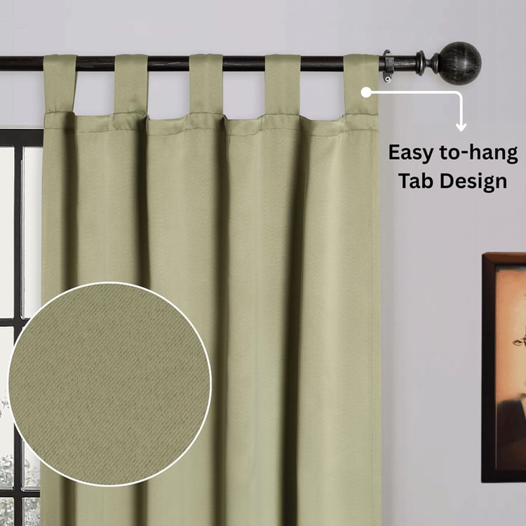DECO WINDOW Greenwich Blackout Window Curtain - 5ft (152.4cm)
