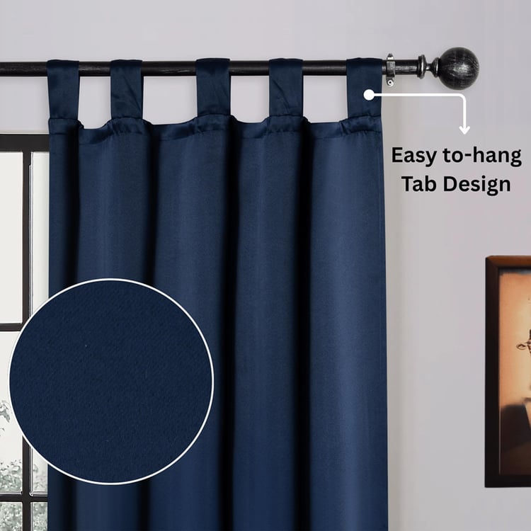 DECO WINDOW Greenwich Blackout Window Curtain - 5ft (152.4cm)