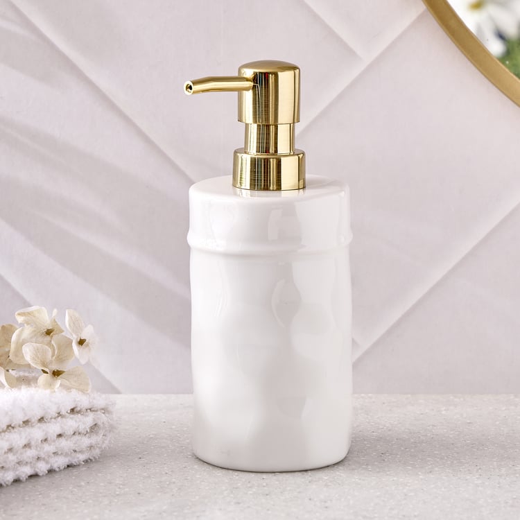 Opulence Amorph Ceramic Soap Dispenser - 370ml