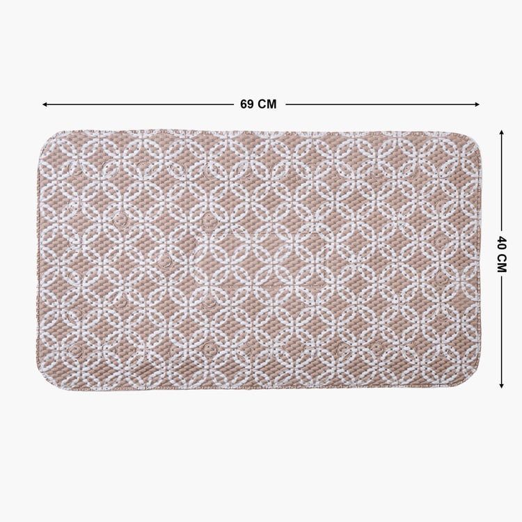 Bask Rugged PVC Anti-Slip Bath Mat - 69x40cm
