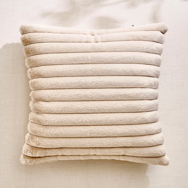 Carrera Ribbed Filled Cushion - 45x45cm