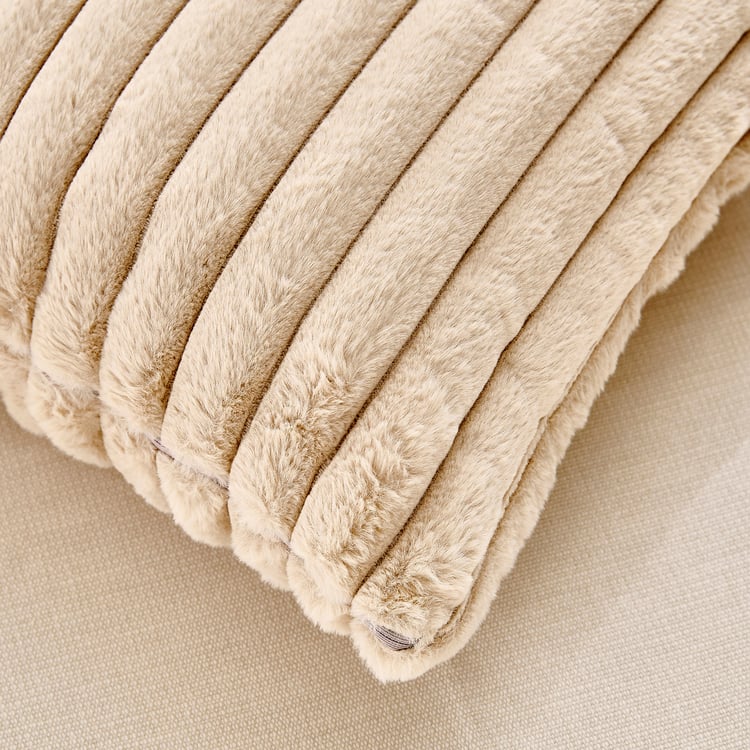 Carrera Ribbed Filled Cushion - 45x45cm