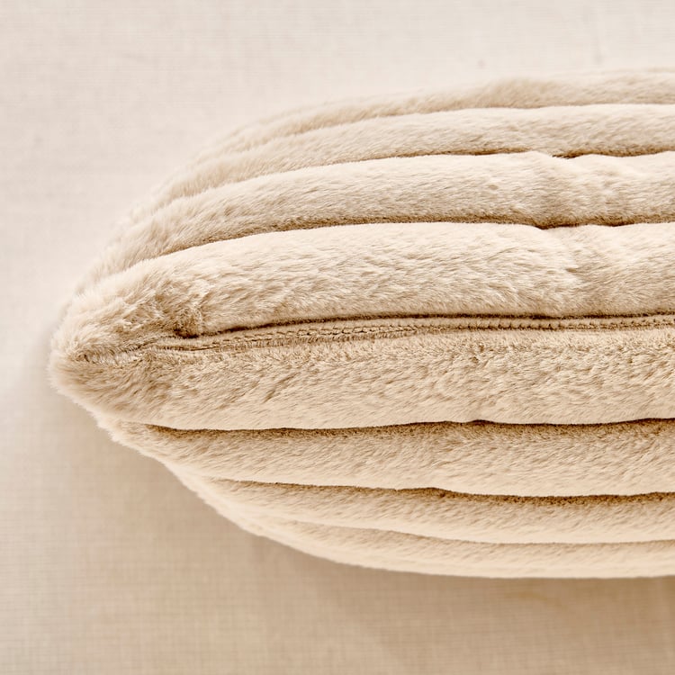 Carrera Ribbed Filled Cushion - 45x45cm