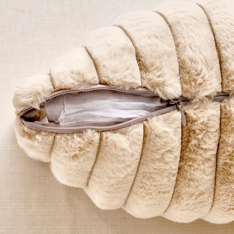 Carrera Ribbed Filled Cushion - 45x45cm