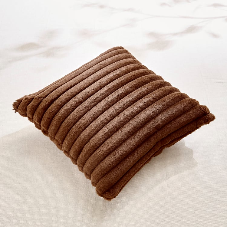 Carrera Ribbed Filled Cushion - 45x45cm