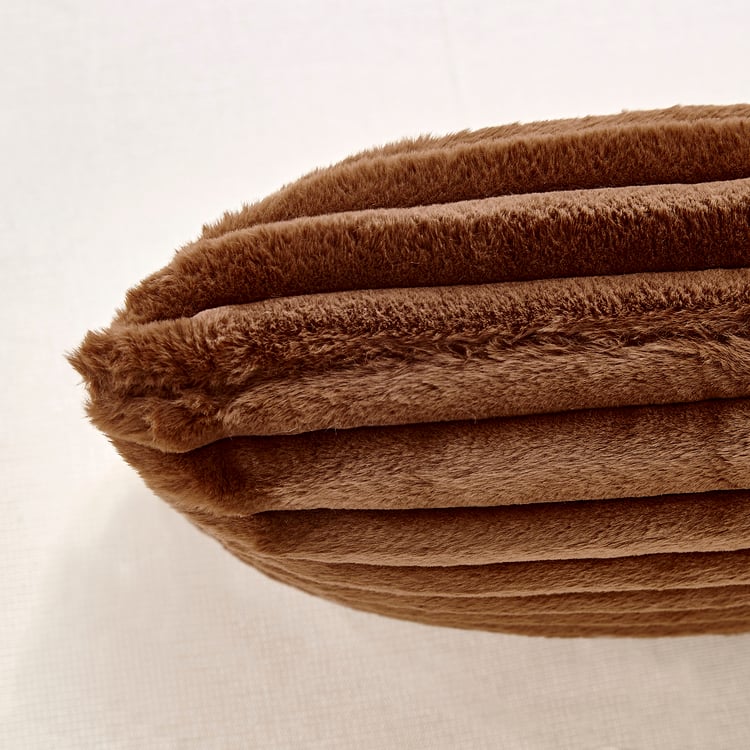 Carrera Ribbed Filled Cushion - 45x45cm
