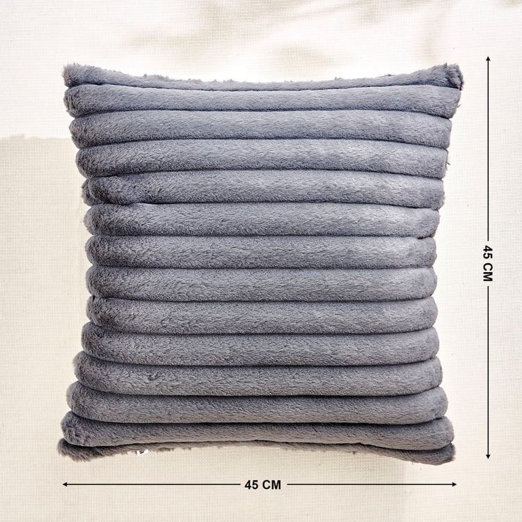 Carrera Ribbed Filled Cushion - 45x45cm