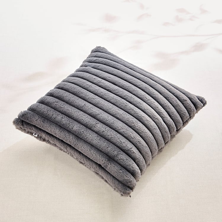 Carrera Ribbed Filled Cushion - 45x45cm